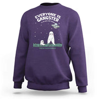 Gangster Til The Pants Start Walkin Nightcrawler Sweatshirt Funny Cryptid Hunter - Wonder Print Shop