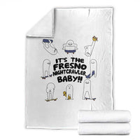 Its The Fresno Nightcrawler Baby Throw Blanket Funny Cryptid Skate Style Gift - Wonder Print Shop
