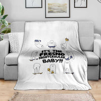 Its The Fresno Nightcrawler Baby Throw Blanket Funny Cryptid Skate Style Gift - Wonder Print Shop