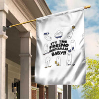 Its The Fresno Nightcrawler Baby Garden Flag Funny Cryptid Skate Style Gift - Wonder Print Shop