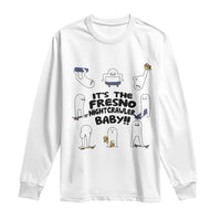 Its The Fresno Nightcrawler Baby Long Sleeve Shirt Funny Cryptid Skate Style Gift - Wonder Print Shop