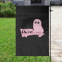 Pink Fresno Nightcrawler Garden Flag Cryptidcore Aesthetic Gift For Girl - Wonder Print Shop