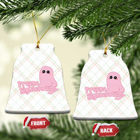 Pink Fresno Nightcrawler Ceramic Ornament Cryptidcore Aesthetic Gift For Girl - Wonder Print Shop
