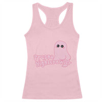 Pink Fresno Nightcrawler Racerback Tank Top Cryptidcore Aesthetic Gift For Girl - Wonder Print Shop