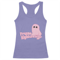 Pink Fresno Nightcrawler Racerback Tank Top Cryptidcore Aesthetic Gift For Girl - Wonder Print Shop