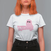 Pink Fresno Nightcrawler T Shirt For Women Cryptidcore Aesthetic Gift For Girl - Wonder Print Shop