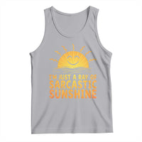 Funny Im Just A Ray Of Sarcastic Sunshine Tank Top No Filter Attitude Gift - Wonder Print Shop