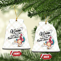 Of Course I Talk To Myself I Need Expert Advice Ceramic Ornament Funny Sarcastic Quote - Wonder Print Shop