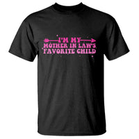 Funny In Law Gift T Shirt I Am My Mother In Laws Favorite Child - Wonder Print Shop
