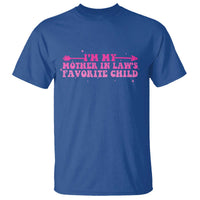 Funny In Law Gift T Shirt I Am My Mother In Laws Favorite Child - Wonder Print Shop