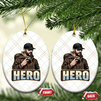 Community Hero Alex Pretti Ceramic Ornament Minneapolis Support Gift