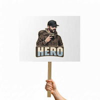 Community Hero Alex Pretti Protest Sign Minneapolis Support Gift