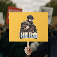 Community Hero Alex Pretti Protest Sign Minneapolis Support Gift