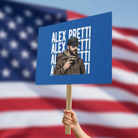 Alex Pretti Protest Sign Minneapolis Hero Nurse Community Support Gift