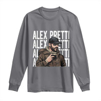 Alex Pretti Long Sleeve Shirt Minneapolis Hero Nurse Community Support Gift