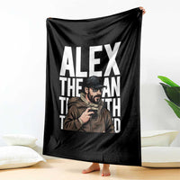Alex Pretti Throw Blanket Alex The Man The Myth The Legend Vintage Gift