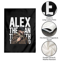 Alex Pretti Garden Flag Alex The Man The Myth The Legend Vintage Gift