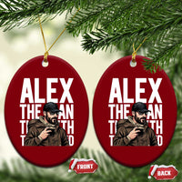 Alex Pretti Ceramic Ornament Alex The Man The Myth The Legend Vintage Gift