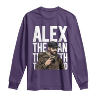 Alex Pretti Long Sleeve Shirt Alex The Man The Myth The Legend Vintage Gift