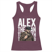 Alex Pretti Racerback Tank Top Alex The Man The Myth The Legend Vintage Gift