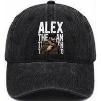 Alex Pretti Washed Cotton Baseball Cap Alex The Man The Myth The Legend Vintage Gift
