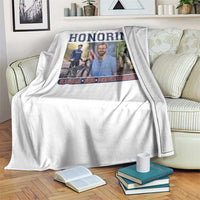 Honoring Alex Pretti Memorial Throw Blanket ICU Nurse Hero Tribute Minneapolis