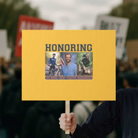 Honoring Alex Pretti Memorial Protest Sign ICU Nurse Hero Tribute Minneapolis