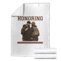 Honoring Alex Pretti ICU Nurse Tribute Support Gift Throw Blanket