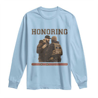 Honoring Alex Pretti ICU Nurse Tribute Support Gift Long Sleeve Shirt