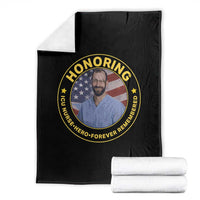 Alex Pretti Memorial Healthcare Hero Throw Blanket Minneapolis Support Gift