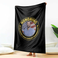 Alex Pretti Memorial Healthcare Hero Throw Blanket Minneapolis Support Gift