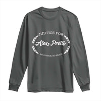 Justice For Alex Pretti Long Sleeve Shirt Abolish ICE Protest Minneapolis Support Gift