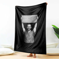 Ice Out Of Minneapolis Throw Blanket Alex Pretti Memorial ICU Nurse Tribute Support