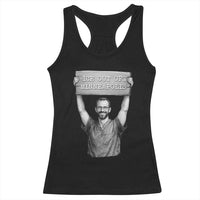 Ice Out Of Minneapolis Racerback Tank Top Alex Pretti Memorial ICU Nurse Tribute Support