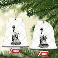 Justice For Alex Pretti Ceramic Ornament Statue Of Liberty Support Gift