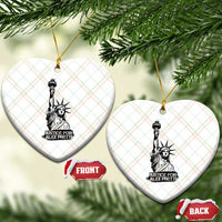 Justice For Alex Pretti Ceramic Ornament Statue Of Liberty Support Gift