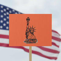 Justice For Alex Pretti Protest Sign Statue Of Liberty Support Gift