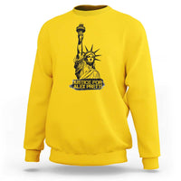 Justice For Alex Pretti Sweatshirt Statue Of Liberty Support Gift