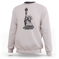 Justice For Alex Pretti Sweatshirt Statue Of Liberty Support Gift