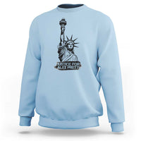 Justice For Alex Pretti Sweatshirt Statue Of Liberty Support Gift