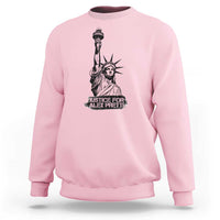 Justice For Alex Pretti Sweatshirt Statue Of Liberty Support Gift