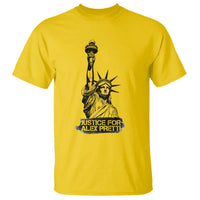 Justice For Alex Pretti T Shirt Statue Of Liberty Support Gift