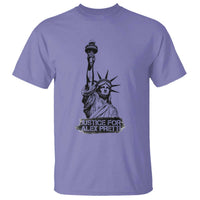 Justice For Alex Pretti T Shirt Statue Of Liberty Support Gift
