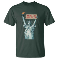 Statue Of Liberty Justice For Alex Pretti Tribute Gift T Shirt