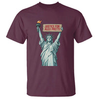 Statue Of Liberty Justice For Alex Pretti Tribute Gift T Shirt