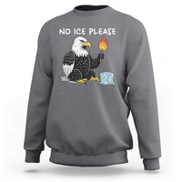 No Ice Please Sweatshirt Funny American Eagle Social Justice Gift