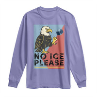 American Eagle No Ice Please Long Sleeve Shirt Minnesota Protest Support Gift