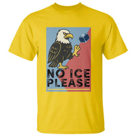 American Eagle No Ice Please T Shirt Minnesota Protest Support Gift