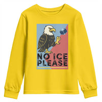 American Eagle No Ice Please Youth Sweatshirt Minnesota Protest Support Gift