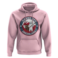Hands Off Greenland Hoodie Anti Authoritarian Political Gag Gift